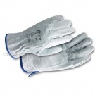 Gants Manutention tout cuir - Paume, dos et index en fleur de buffle