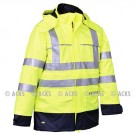 Parka ST PETERSBOURG Jaune + Veste Matelassée Multirisque HV Fr-as chimie conforme/ norme ATEX