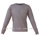 Tee-Shirt HIPHOP Manches Longues Gris, antistatique et flamme retardant conforme à la norme ATEX