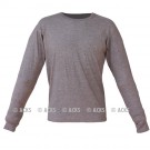 Tee-Shirt HIPHOP Manches Longues Gris, antistatique et flamme retardant conforme à la norme ATEX