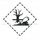Symbole de danger 300 x 300 N°EN - Contours marqués par pointillés noirs