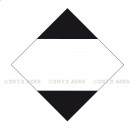 Symbole de danger Alu 250 x 250 N° QL
