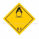 Symbole de danger Alu 250 x 250 N° 5.1