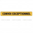 Panneau "CONVOI EXCEPTIONNEL" 1900 x 250 – Classe B