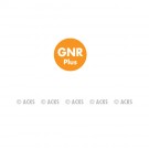 Pastille GNR Plus (fond orange - texte blanc)