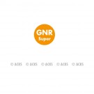 Pastille GNR Super (fond orange - texte blanc)