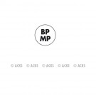 Pastille BP MP (fond blanc - texte noir)