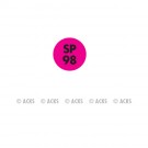 Pastille SP98 (fond magenta - texte noir)