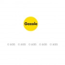 Pastille GAZOLE (fond jaune - texte noir)