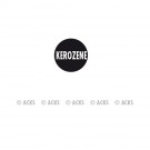 Pastille KEROZENE (fond noir - texte blanc)