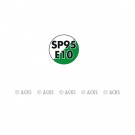 Pastille SP95/E10 (fond vert - SP95 en noir - E10 en blanc)